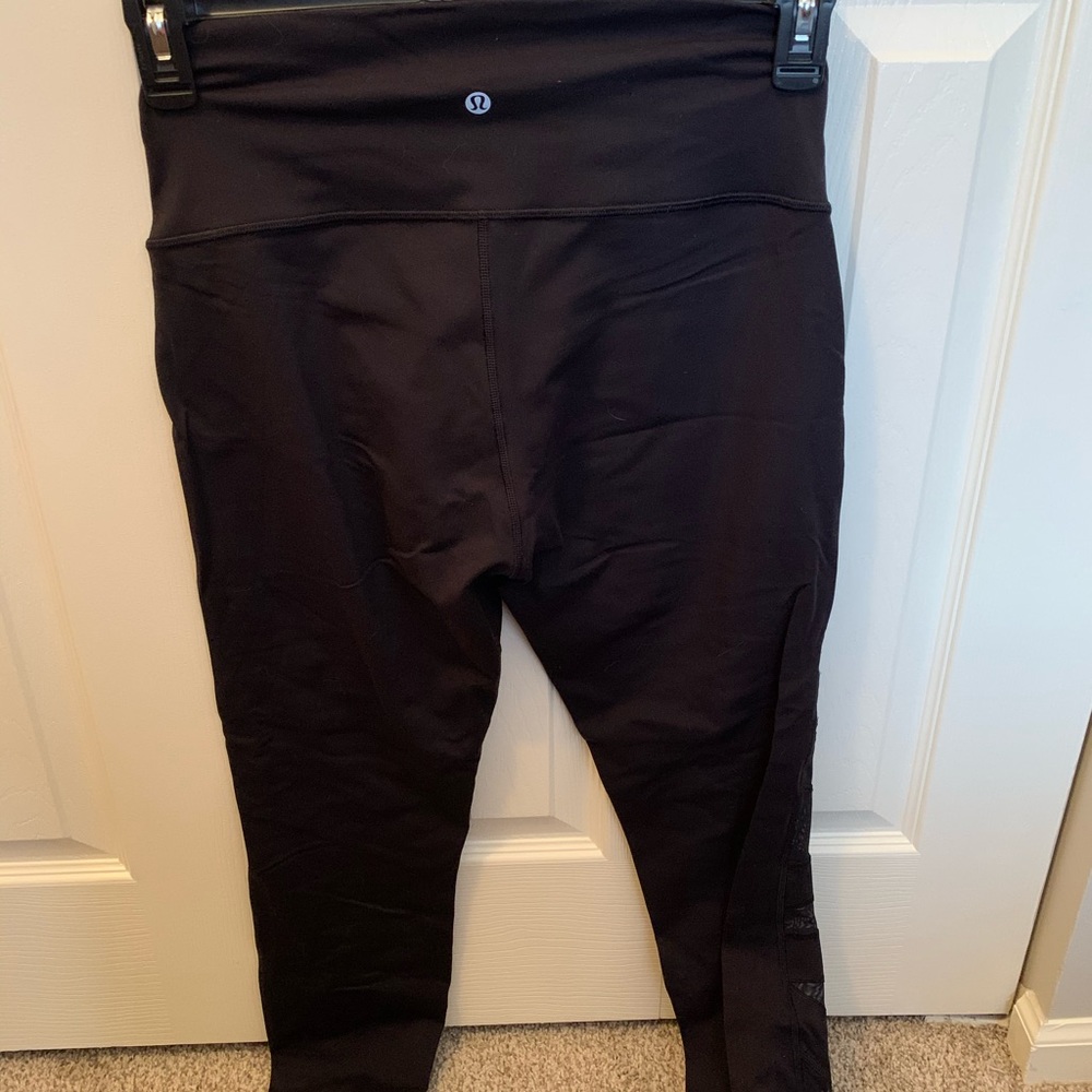 Lululemon Wunder Under Laser Cut Paint 28”